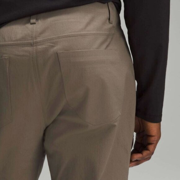 Lululemon ABC Bonded Twill Slim Fit Pant Trousers Tapered Straight Office Work - Picture 4 of 13